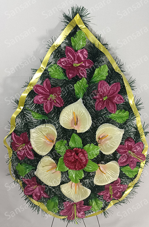 Вінок М 01 100/50см