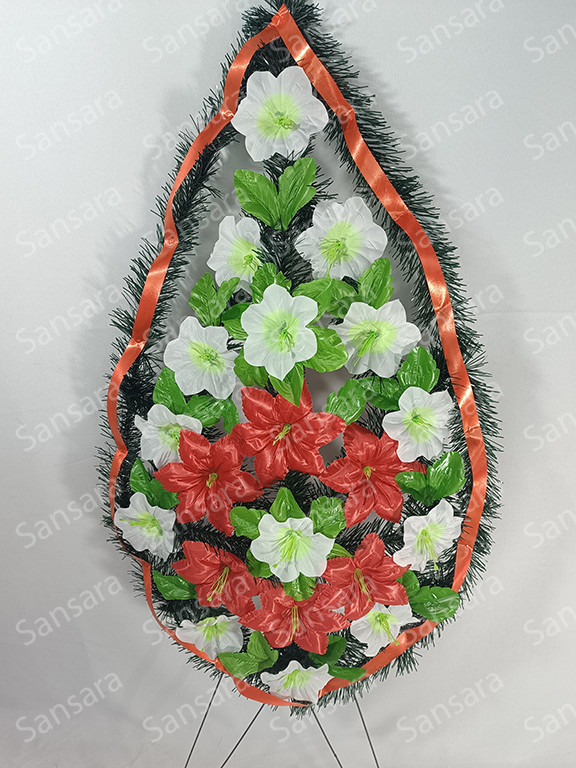 Вінок М 02 116/45см