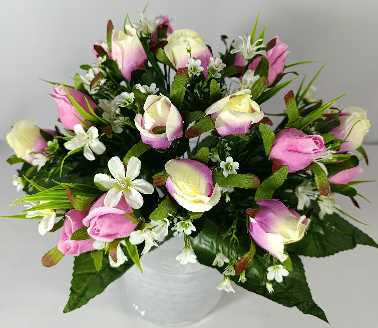 Букет троянда бутон √14, 16 голов , висота букету 50 см