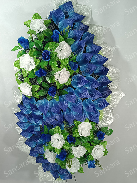 Вінок 155/65см Вінок лист багато кали