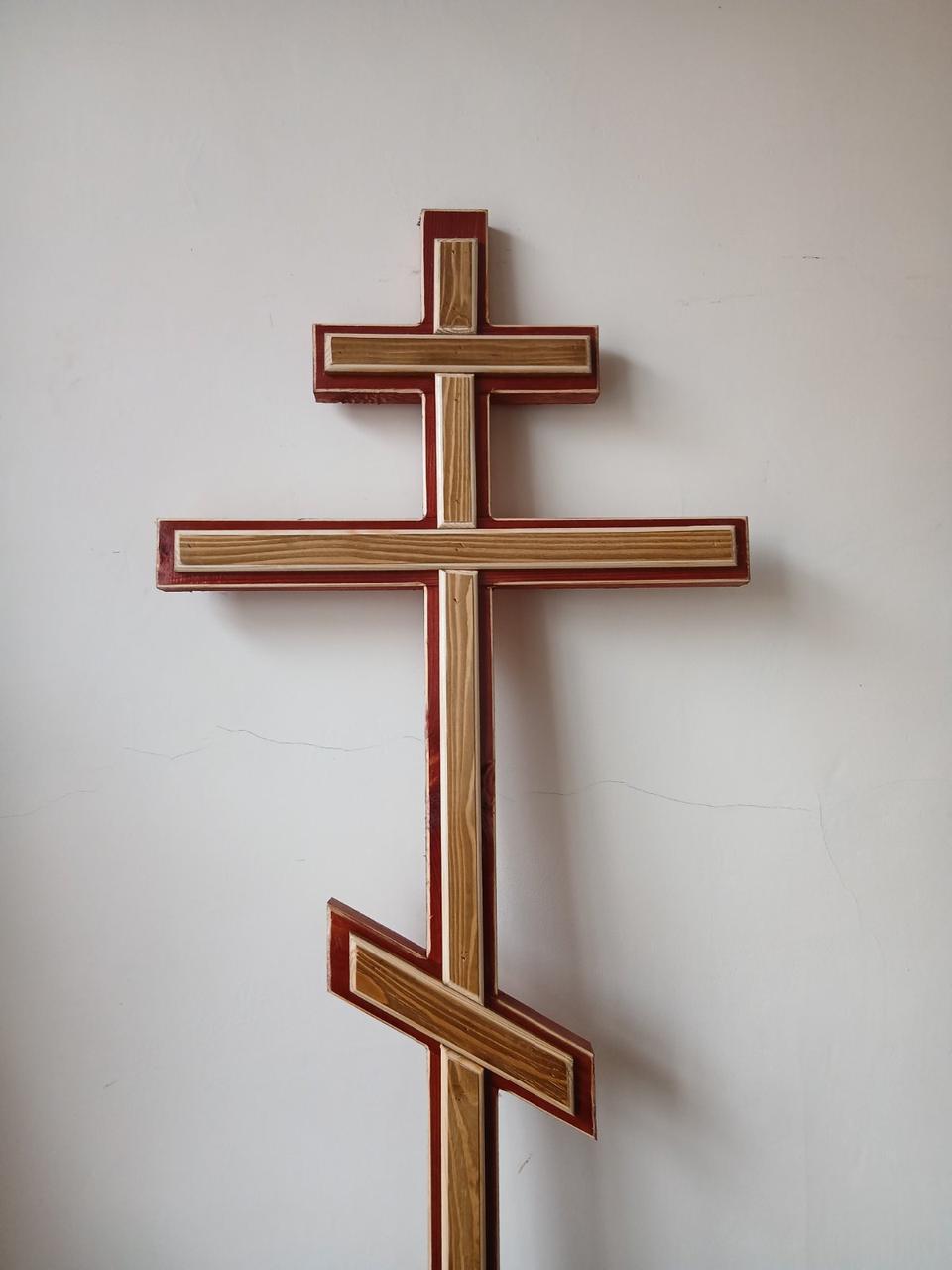 Хрест широкий з накладкою №16