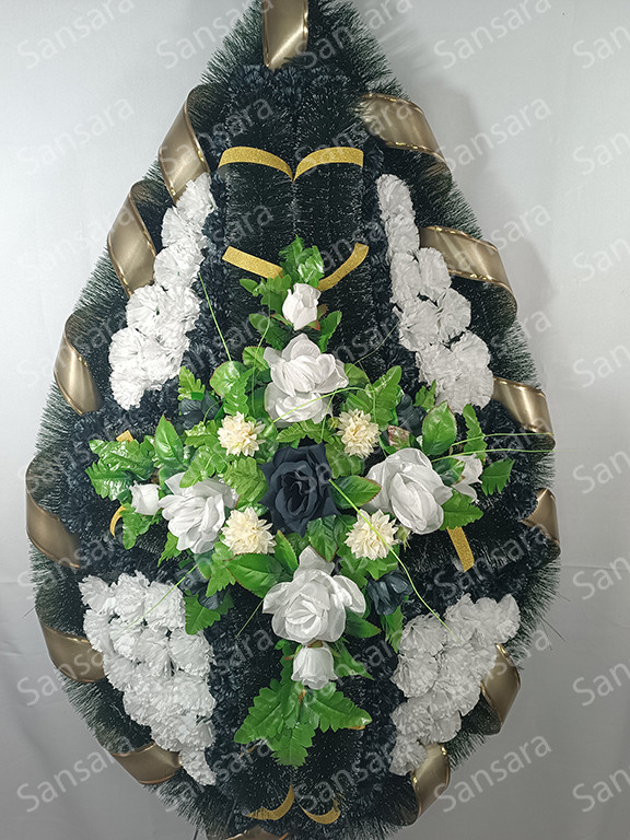 Вінок 175/85см А-02 Вінок  Хрест