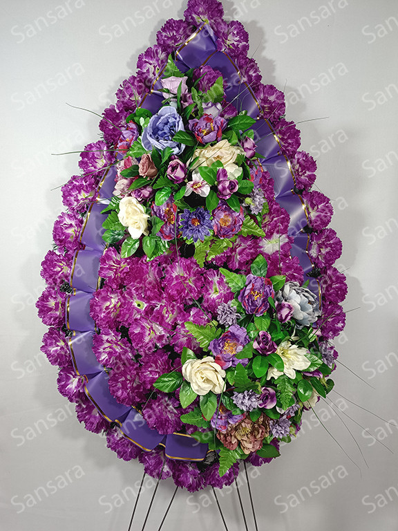 Вінок 175/85см А-05 Вінок  два букета