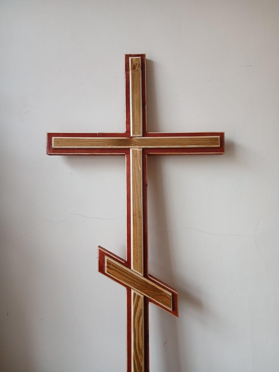 Хрест широкий з накладкою №18