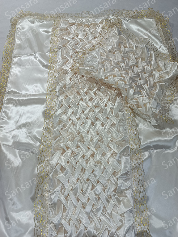 Комплект атлас ручна робота Плетіння, наволочка 45/45