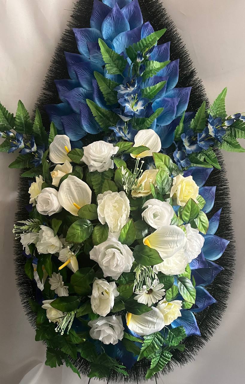 Вінок Букет с гладиолусом 170/95